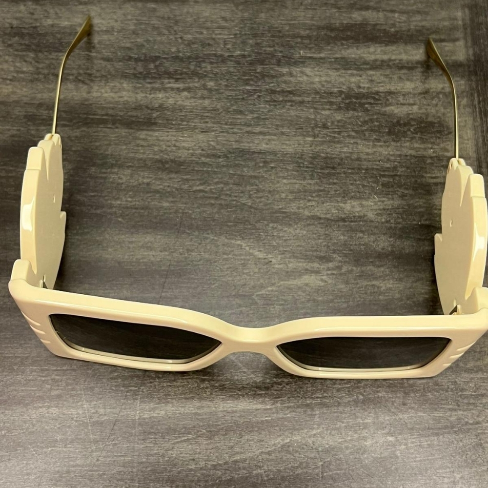 Gucci leaf Motif sunglasses - Picture 3 of 5
